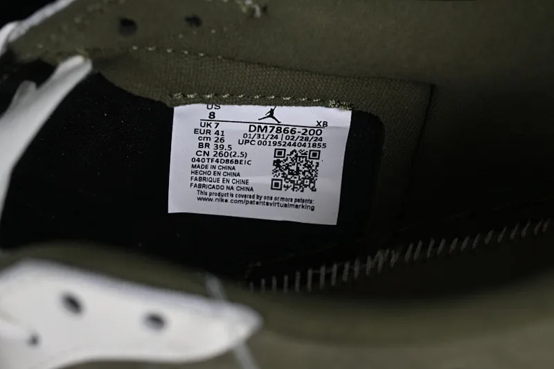 All categories Air Jordan Jordan series basketball shoes Air Jordan 1 Low foreign trade version Travis Scott x Air Jordan 1 Low OG AJ1 Joe 1 undercut low DM7866-200